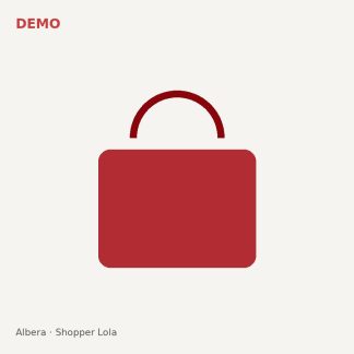 Shopper Lola / Rojo