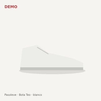 Bota Teo / Blanco