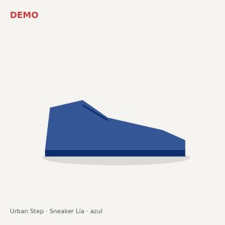 Sneaker Lía / Azul